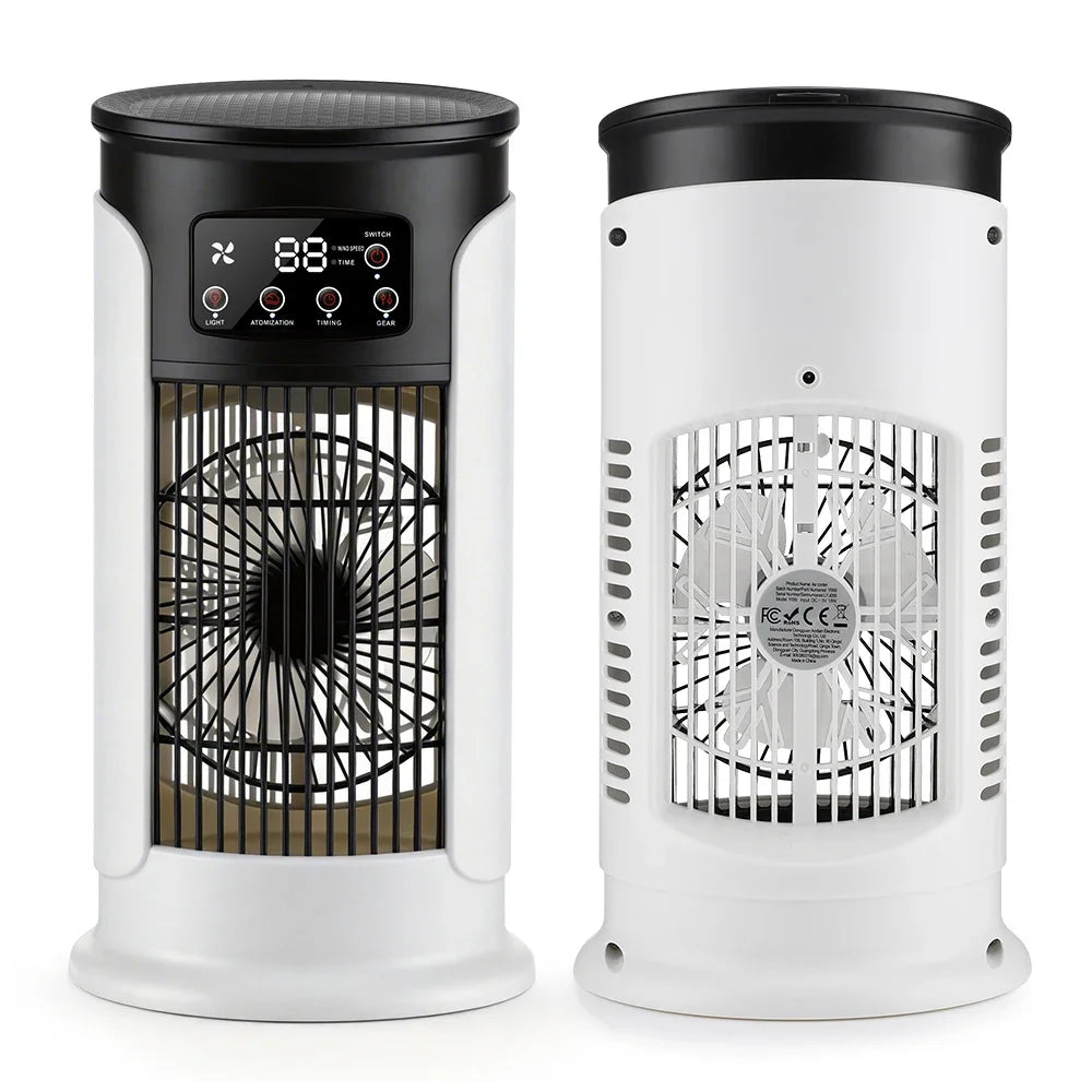 Portable Desktop Air Cooler and Humidifier Fan - 1