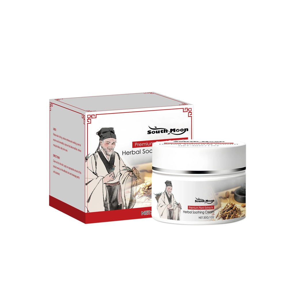 Herbal Soothing Skin Relief Cream for Dryness and Irritation