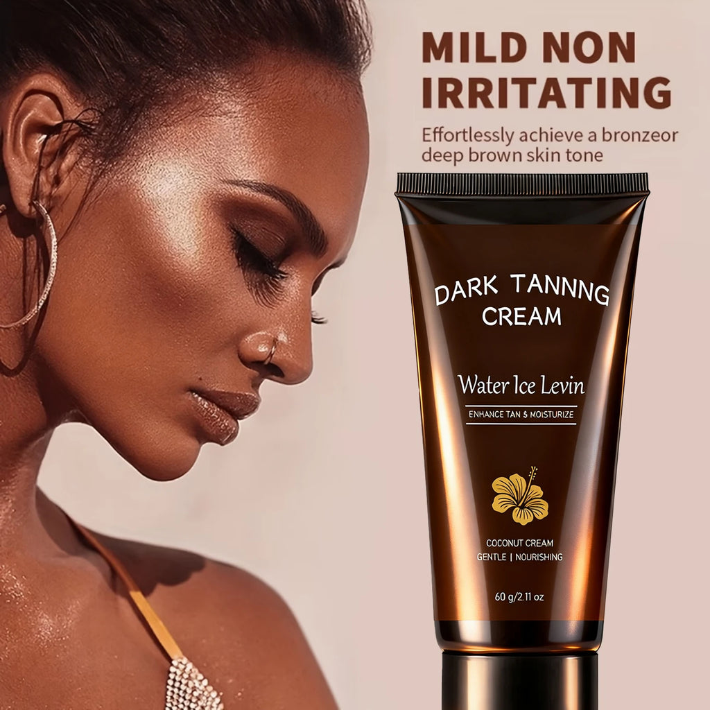 Collagen Coconut Self Tanning Cream Dark Bronzer Moisturizing Lotion