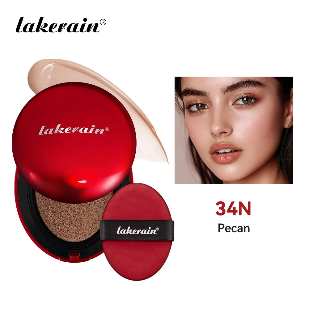 Sunscreen Cushion Foundation for Flawless Semi-Matte Coverage - 36