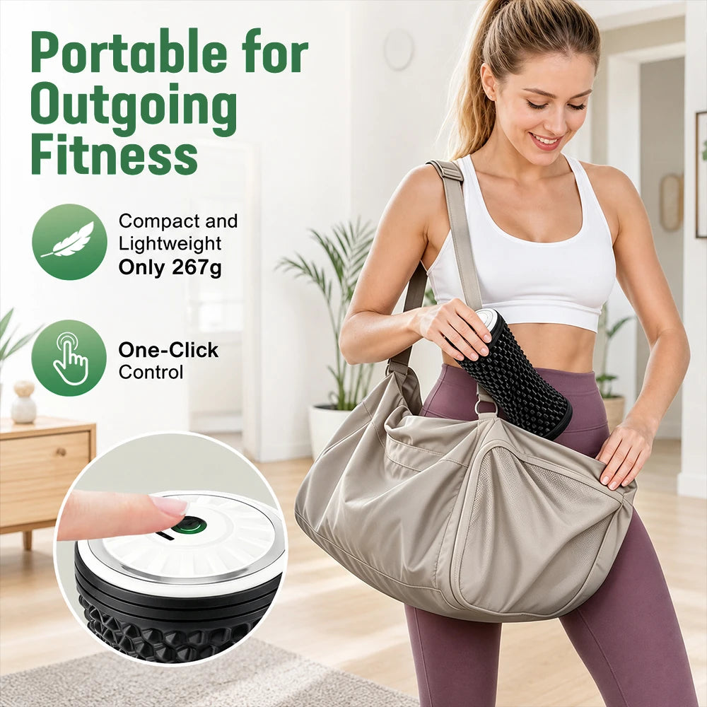 Electric Vibrating Muscle Massage Roller for Deep Tissue Recovery - 11