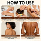 YUITIKUE Intensive Tanning Gel Natural Bronzer for Golden Bronze Glow