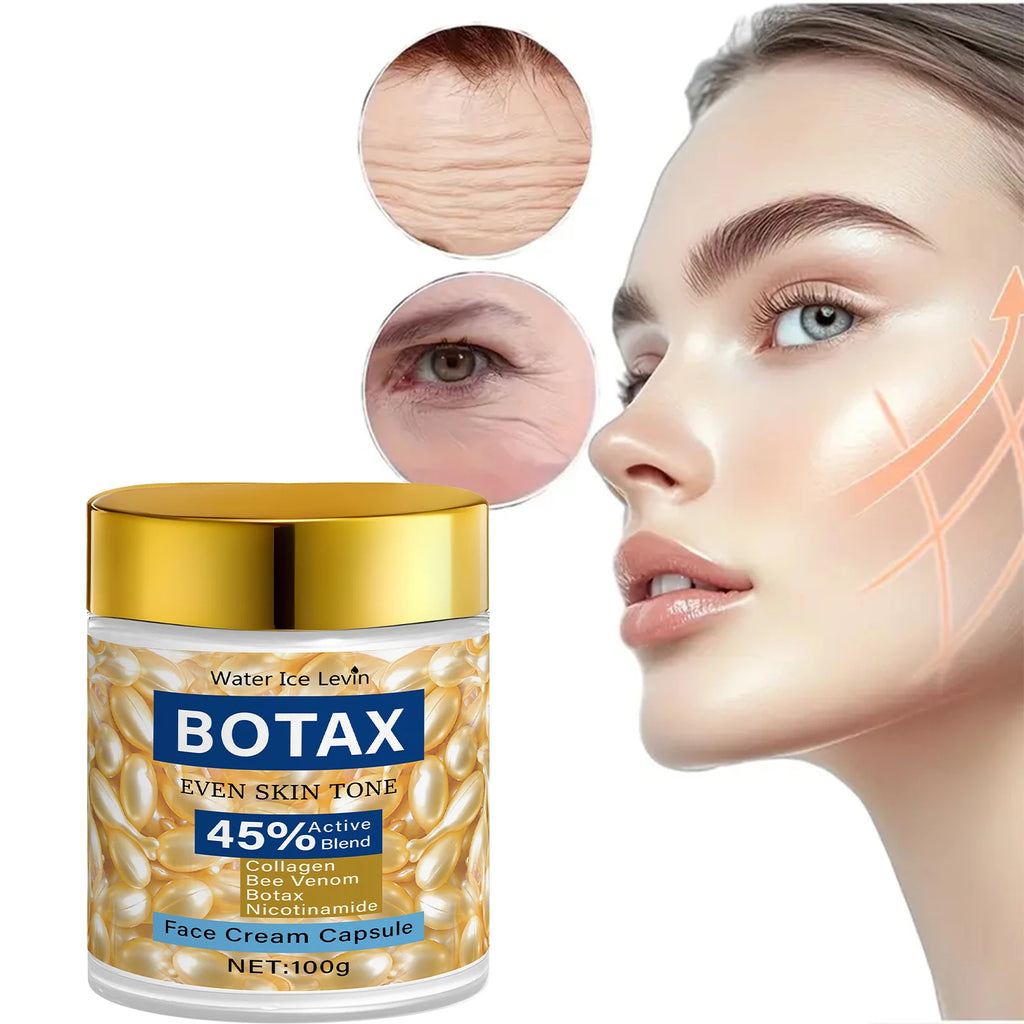 Water Ice Levin BOTAX Collagen Face Capsules Niacinamide Skin Cream