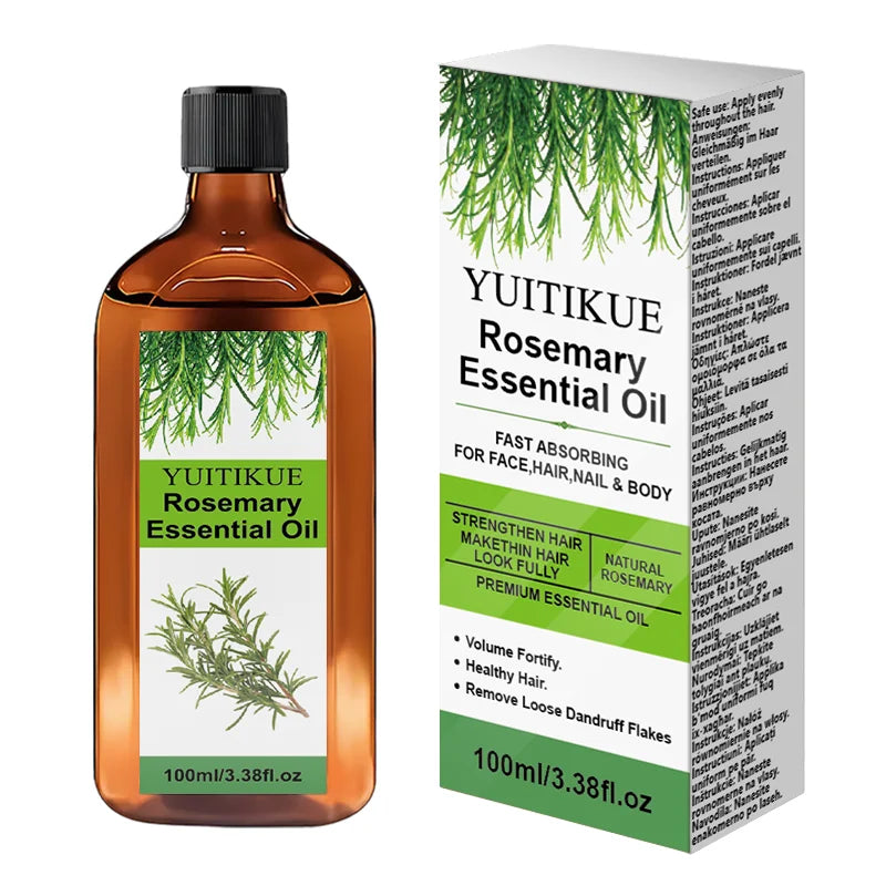 100ml Rosemary Essential Oil Hair Growth Scalp Nourishing Treatment - 15