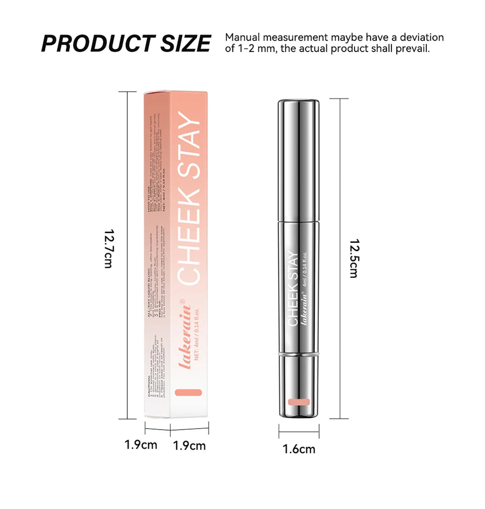 Liquid Blush Stick with Built-in Sponge Applicator