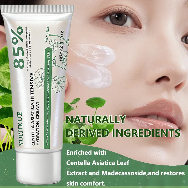 YUITIKUE Centella Asiatica Face Cream Intensive Hydrating Moisturizer