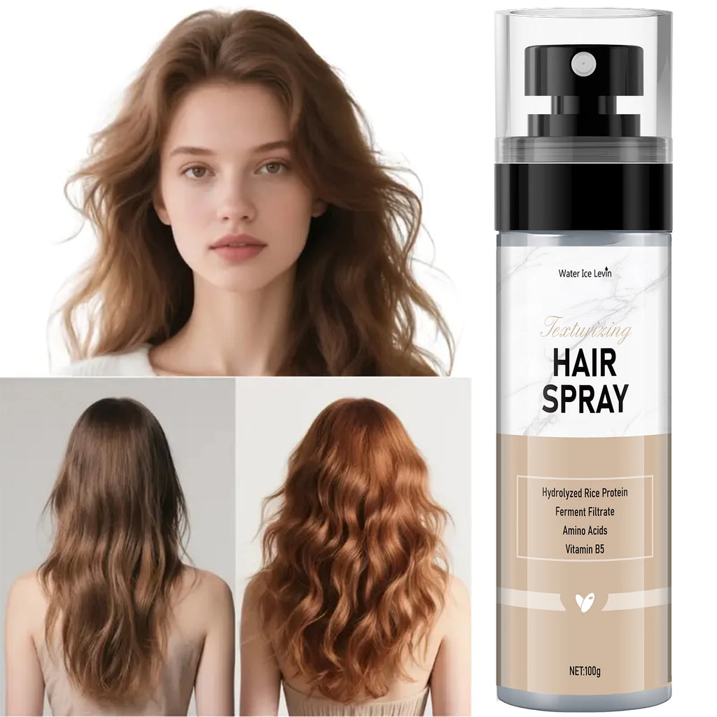 Volumizing Hair Spray Rice Protein Texturizing Spray for Fluffy Hair
