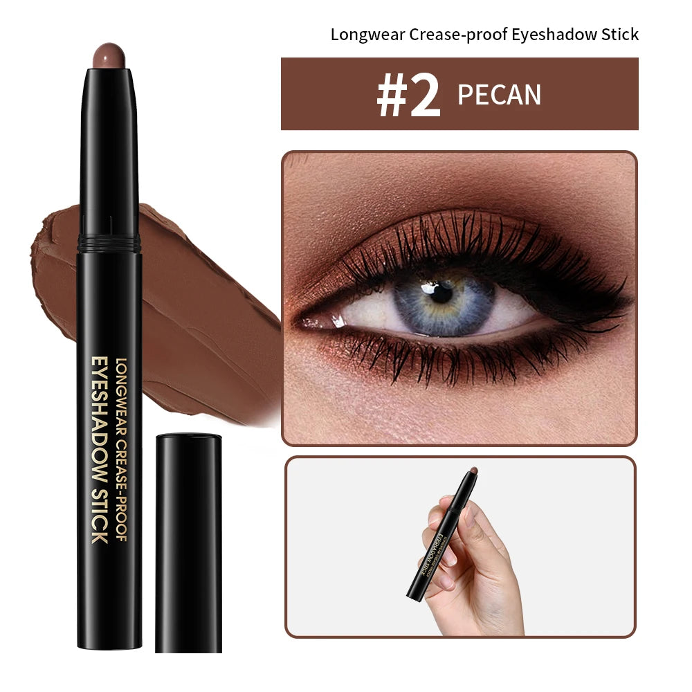 Waterproof Shimmer Eyeliner Pencil for Brightening Eye Makeup