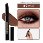 Waterproof Shimmer Eyeliner Pencil for Brightening Eye Makeup