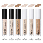Full Coverage Matte Liquid Concealer for All Skin Types