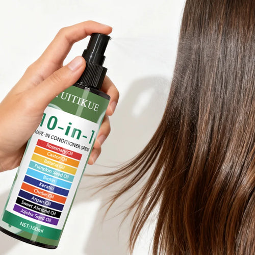 10-in-1 Leave-In Hair Conditioner Spray with Natural Oils 100ml