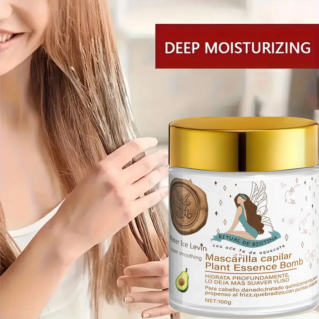 Plant-Based Essence Hair Mask 100g Moisturizing Repair Treatment