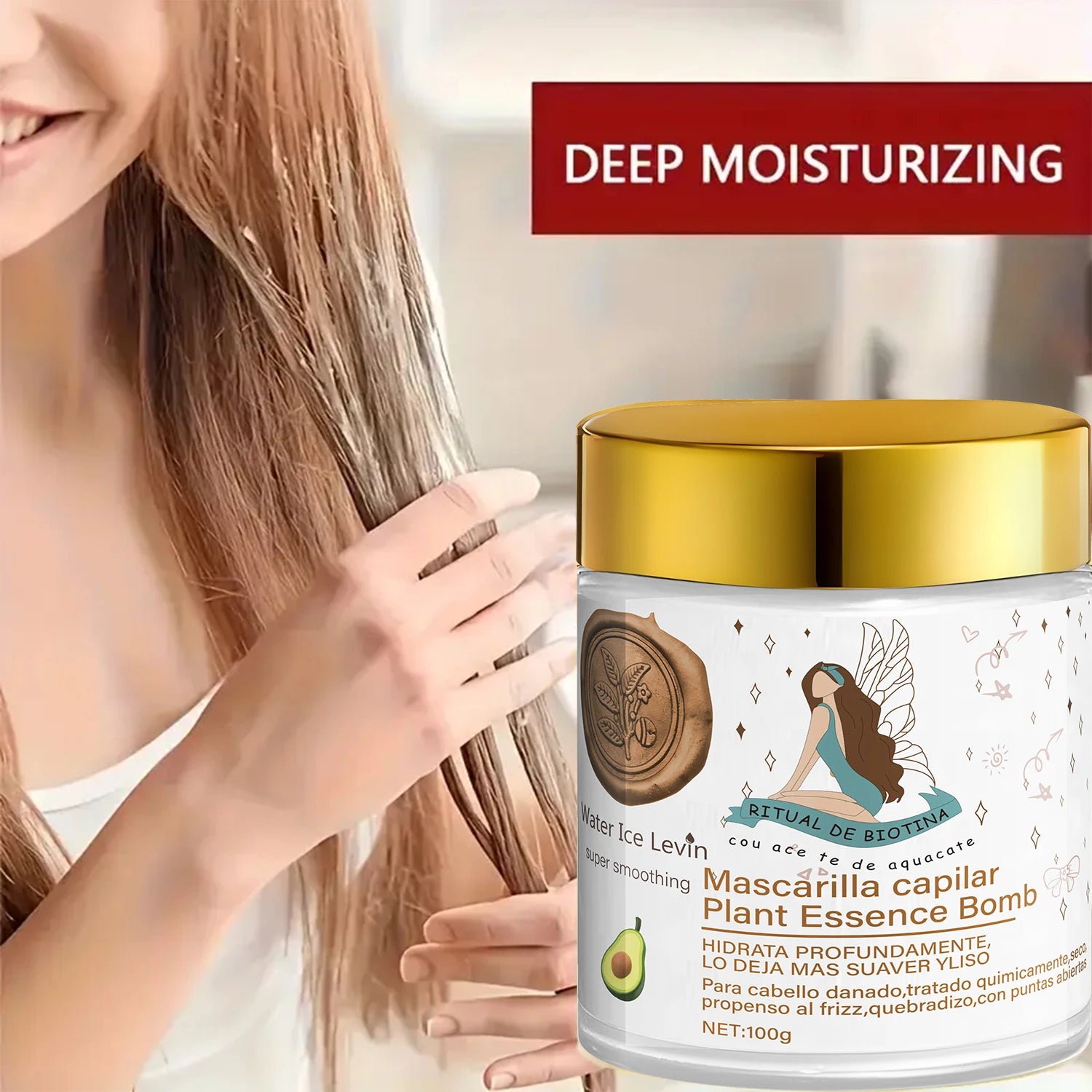 Plant-Based Essence Hair Mask 100g Moisturizing Repair Treatment
