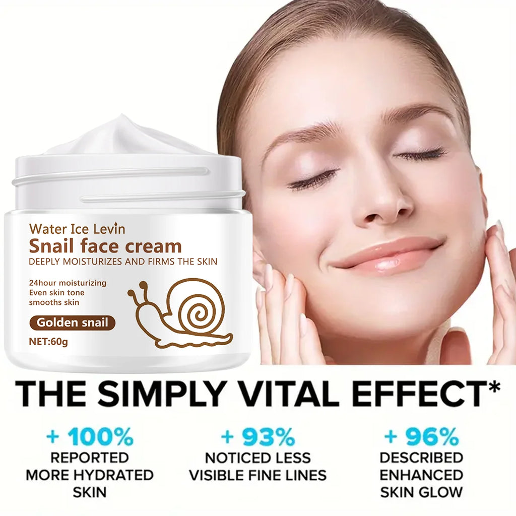 Snail Anti Aging Face Cream Collagen Moisturizer Firming Skin Repair