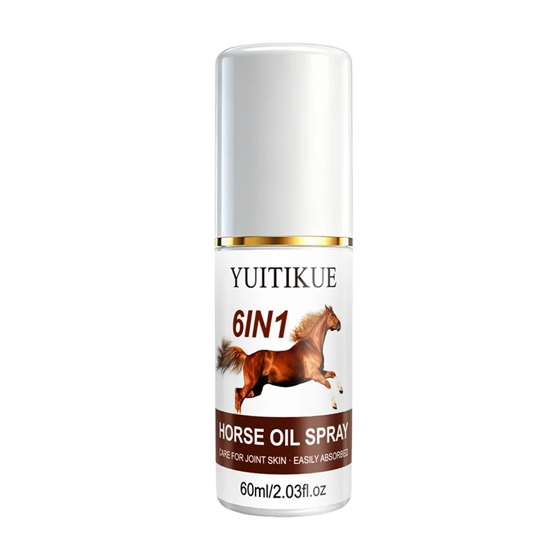 YUITIKUE 6 in 1 Horse Oil Spray Moisturizing Body and Joint Skin Care - 13