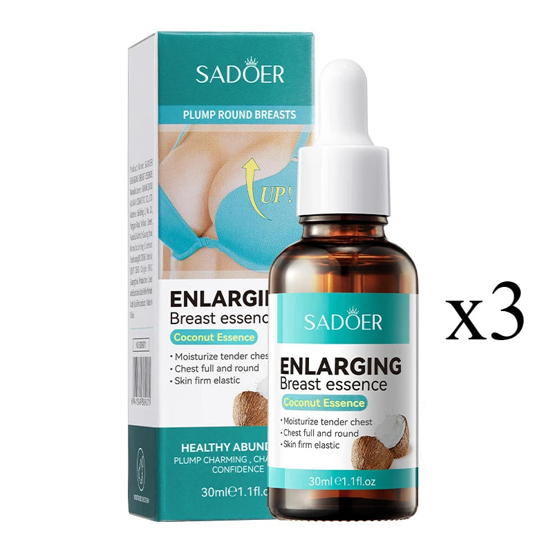 Sadoer Breast Enhancement Care Set Firming Cream and Essential Oil