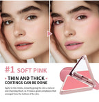 Long-Lasting Matte Satin Cream Blush for Natural Cheek Color