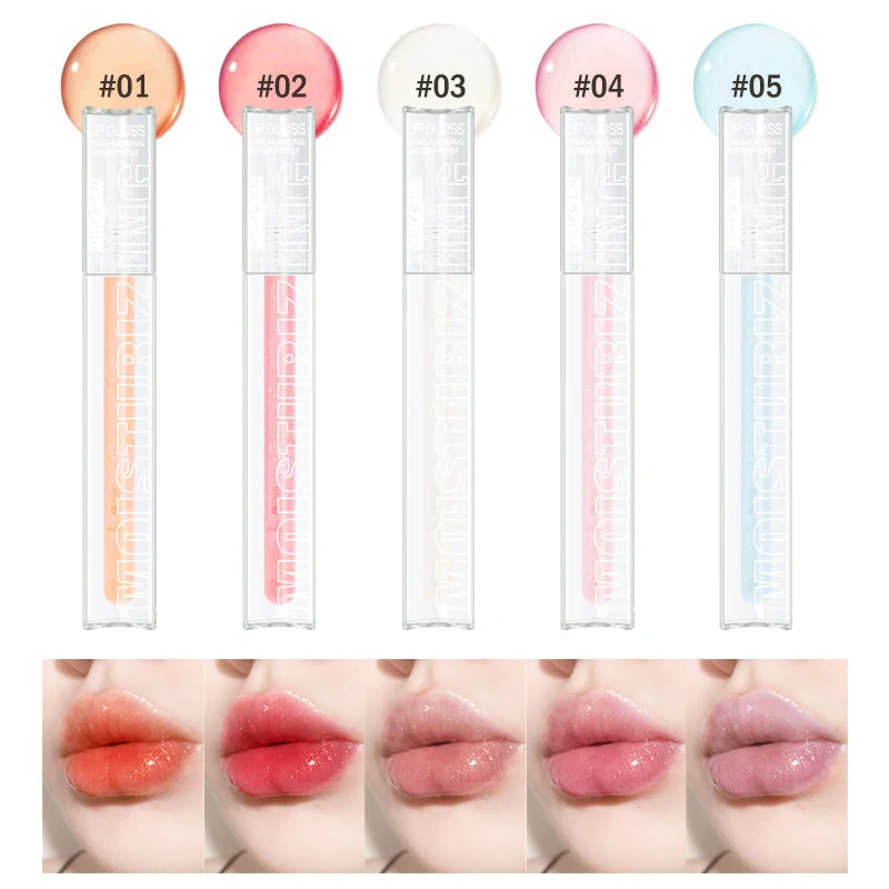 Hydrating Lip Gloss Waterproof Non-Stick Moisturizing Lip Tint