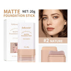 Matte Foundation Stick with Built-in Brush
