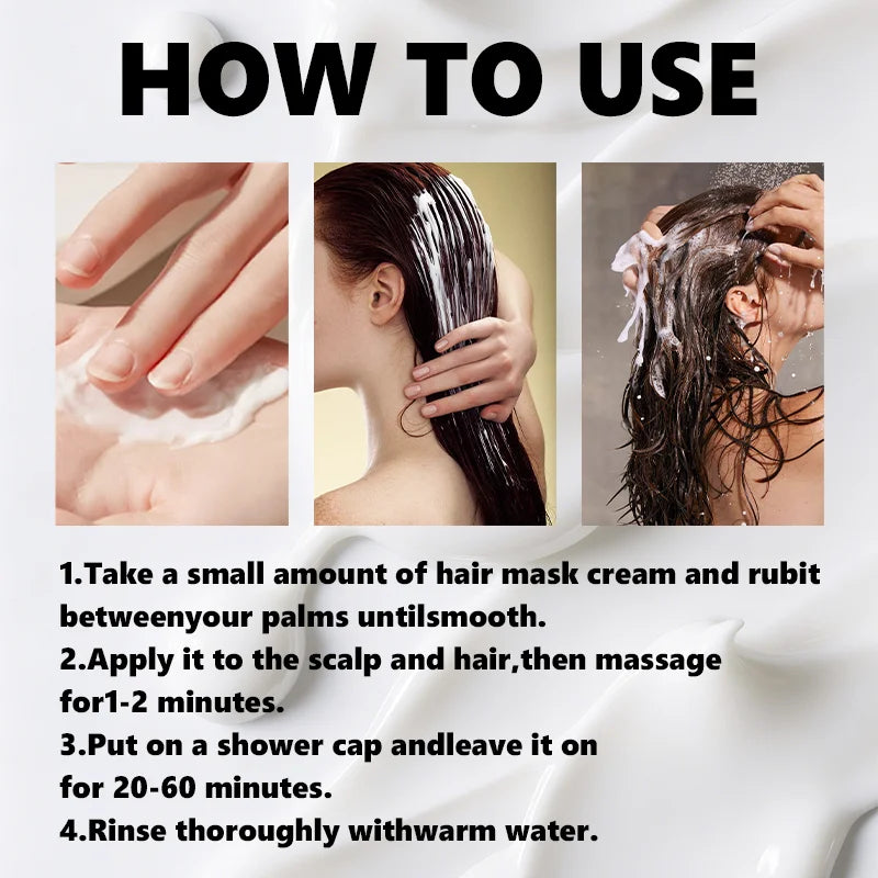 Rosemary Hair Mask 100g 3-in-1 Nourishing Treatment for Hair and Scalp - 9