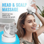 Electric Waterproof Scalp and Body Massager for Stress Relief