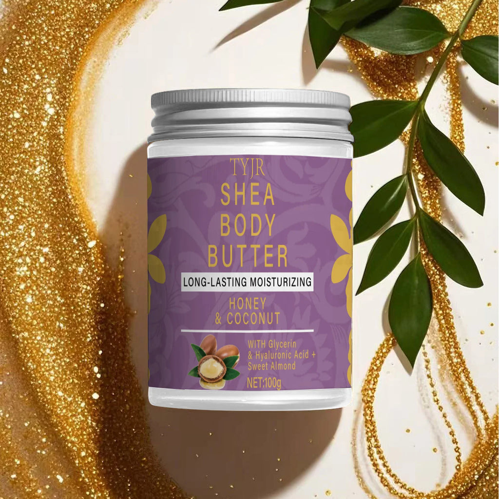 Organic Shea Body Butter Cream Moisturizing Skin Nourishing Treatment