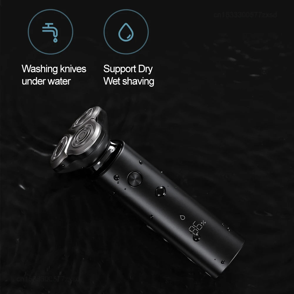Mijia S500 Electric Shaver Rotary Beard Trimmer Wet Dry Razor