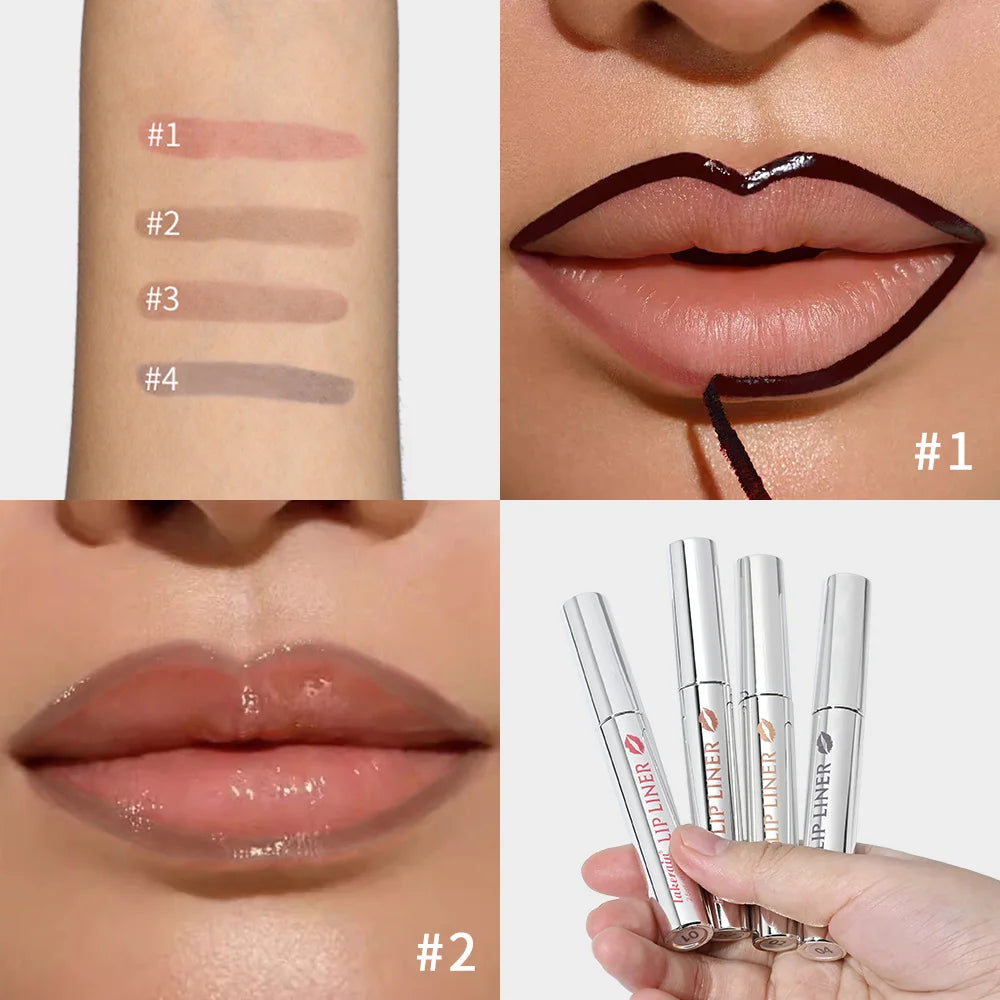 Waterproof Peel-Off Lip Liner Tattoo Stain - 5