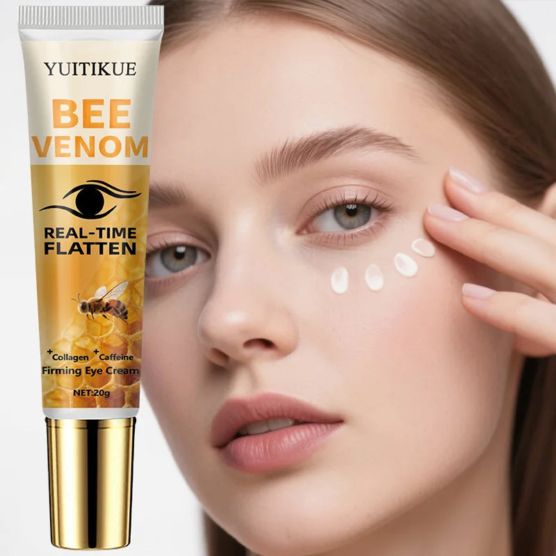 Bee Venom Firming Eye Cream Collagen Anti Aging Dark Circle Treatment