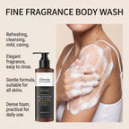 Oud Wood and Santal Fragrance Body Wash Cleansing and Nourishing Gel