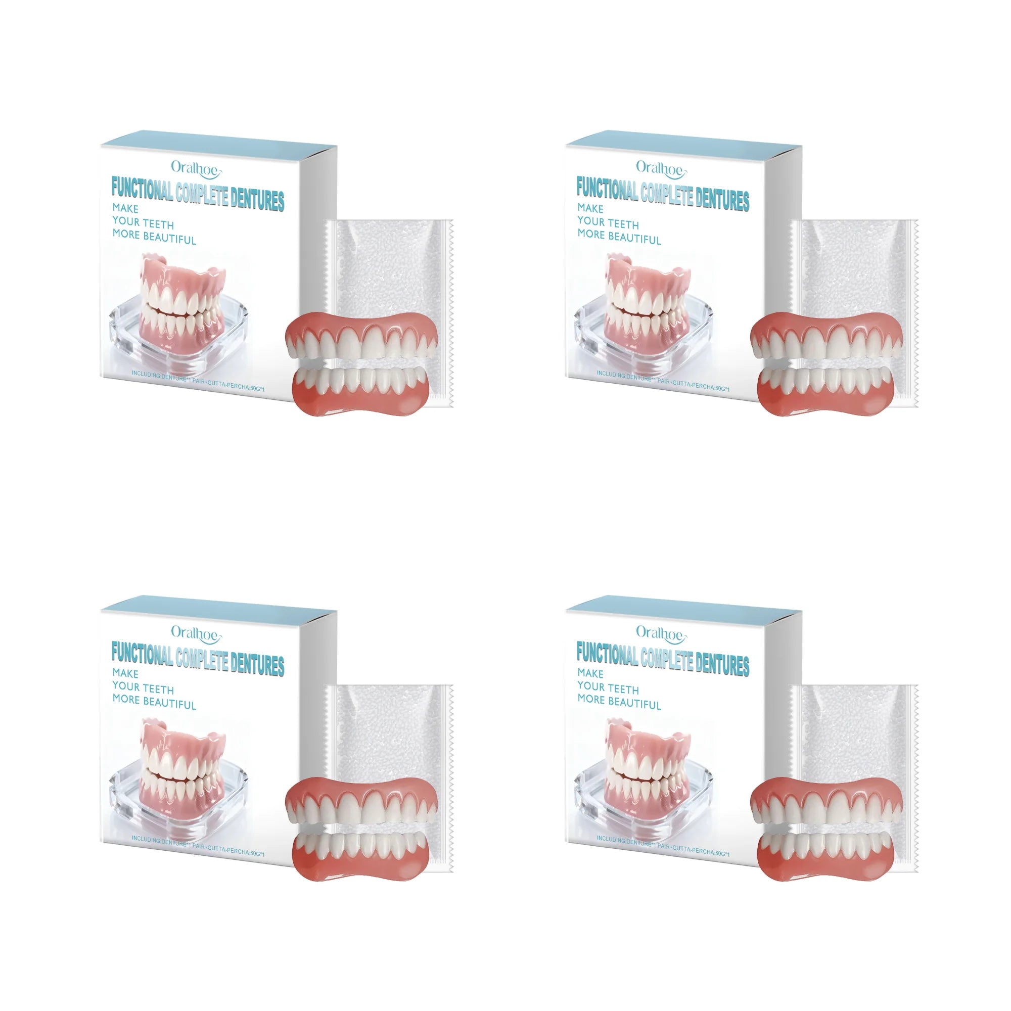 Cosmetic Denture Set for Instant Smile Improvement - 15