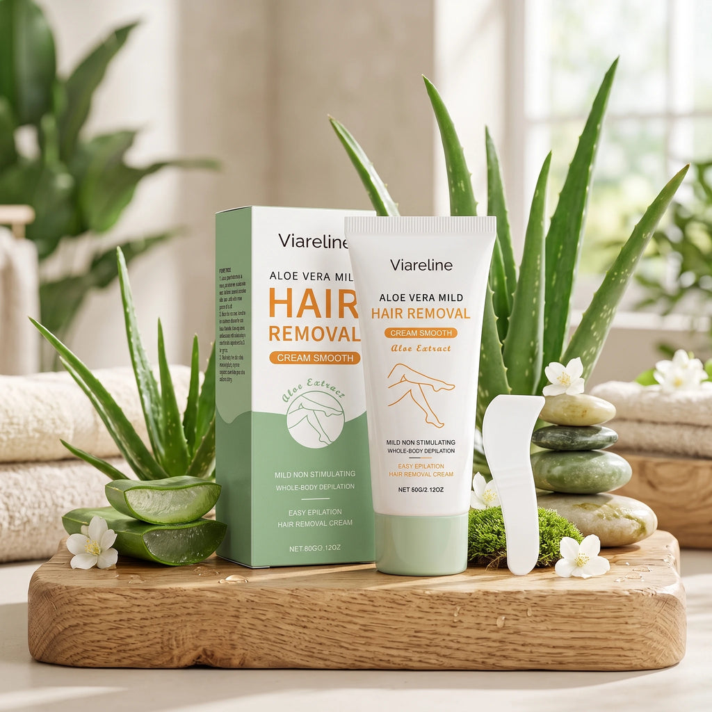 Painless Aloe Vera Hair Removal Cream for Whole Body