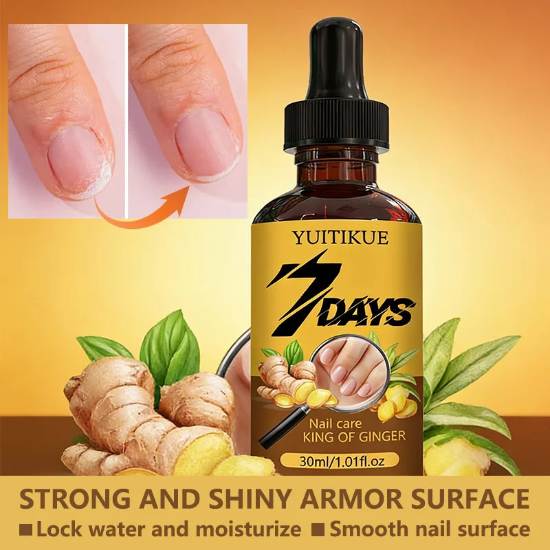 YUITIKUE Ginger Nail Care Oil - Nourishing Cuticle Treatment 30ml
