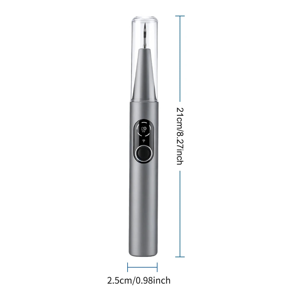 Visual Ultrasonic Tooth Cleaner with HD Camera for Tartar Removal