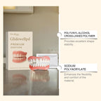 Temporary Silicone Denture Set for Smile Restoration