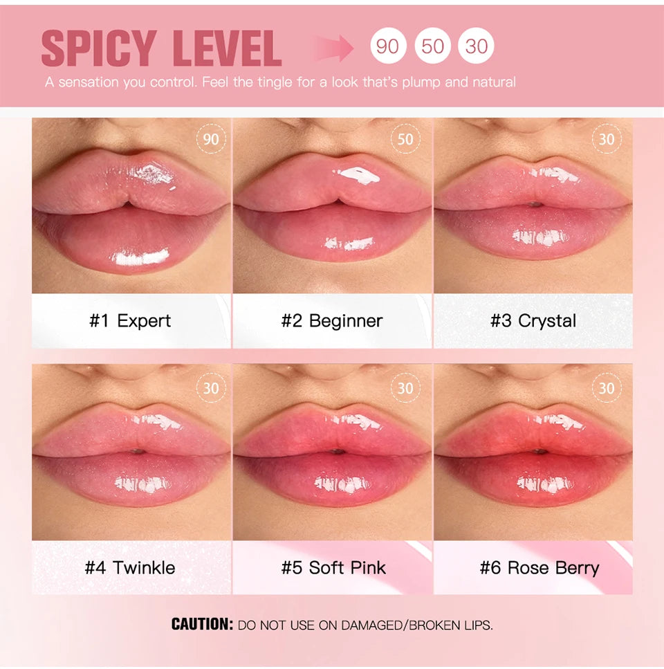 Hydrating Lip Plumper Gloss for Fuller Lips - 11