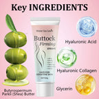 Shea Butter Buttock Firming Cream - Body Moisturizing & Lifting Treatment