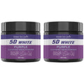 Purple Teeth Whitening Powder Charcoal Stain Remover for Brighter Smile