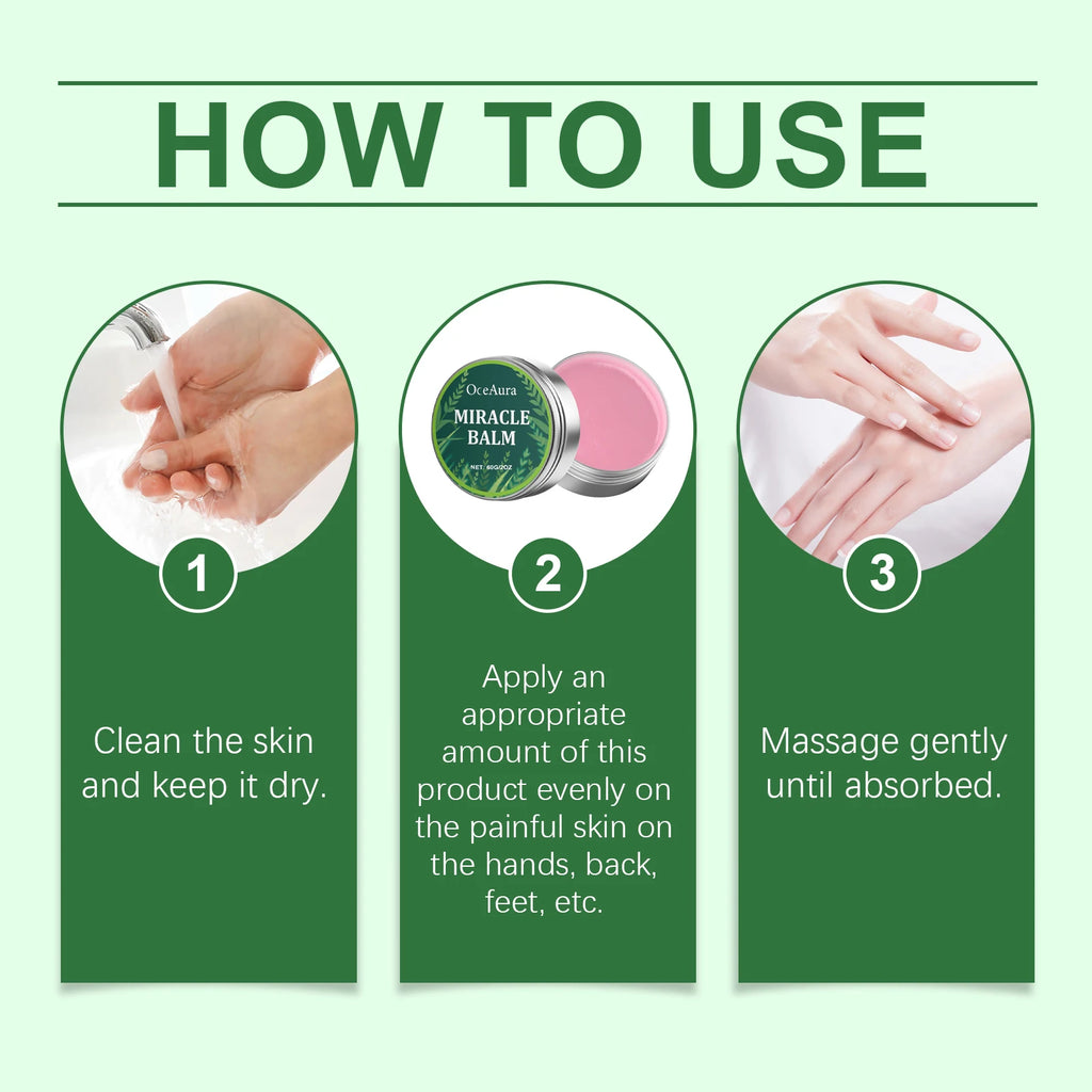 Herbal Muscle and Joint Relief Massage Balm