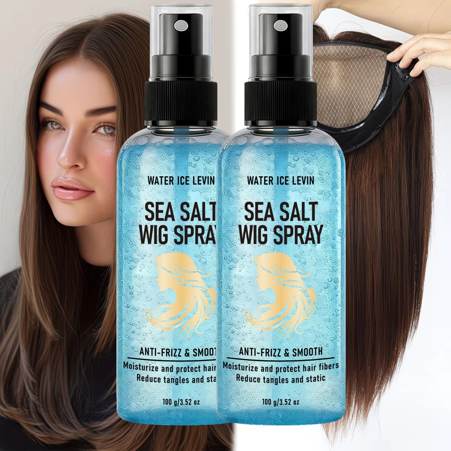 Sea Salt Wig Care Spray Anti Frizz and Moisturizing Treatment 100g