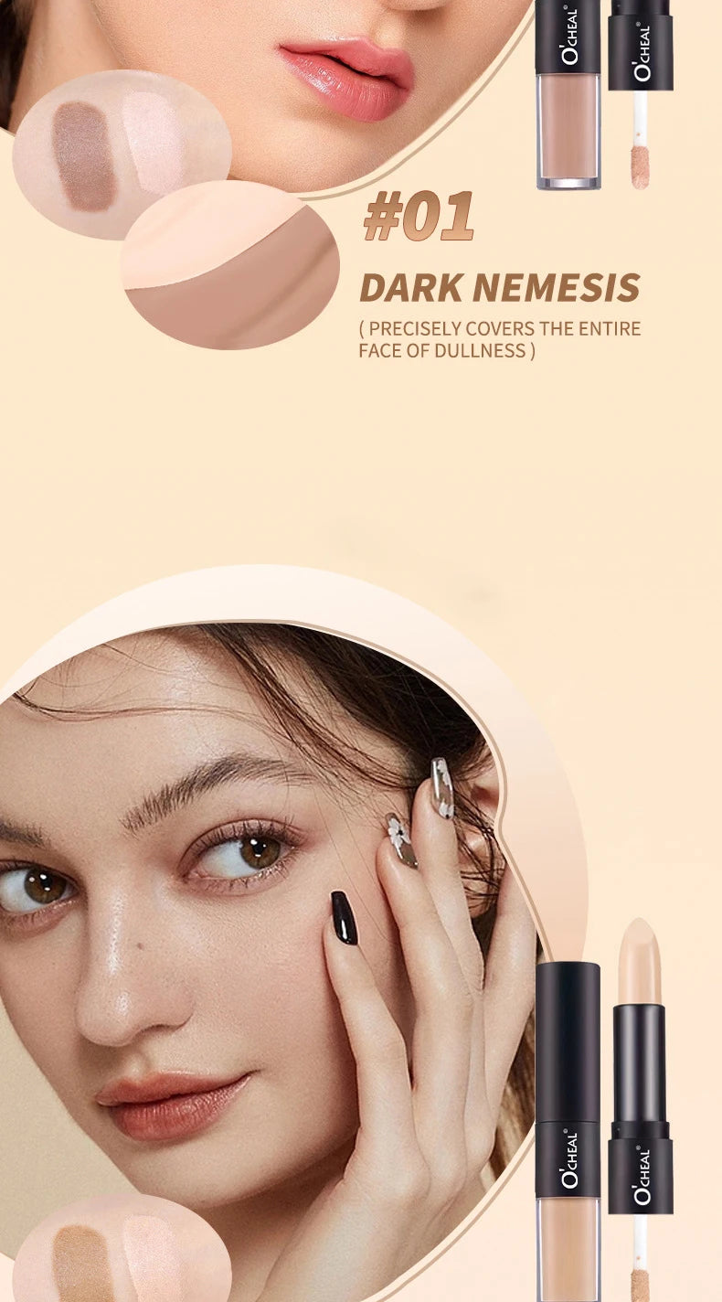 OCHEAL Waterproof Liquid Concealer Full Coverage Face Makeup - 12