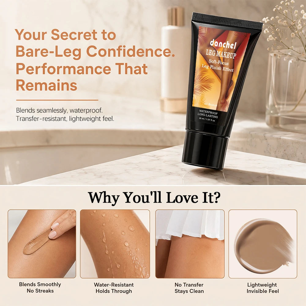Waterproof Leg Foundation Body Concealer - 4