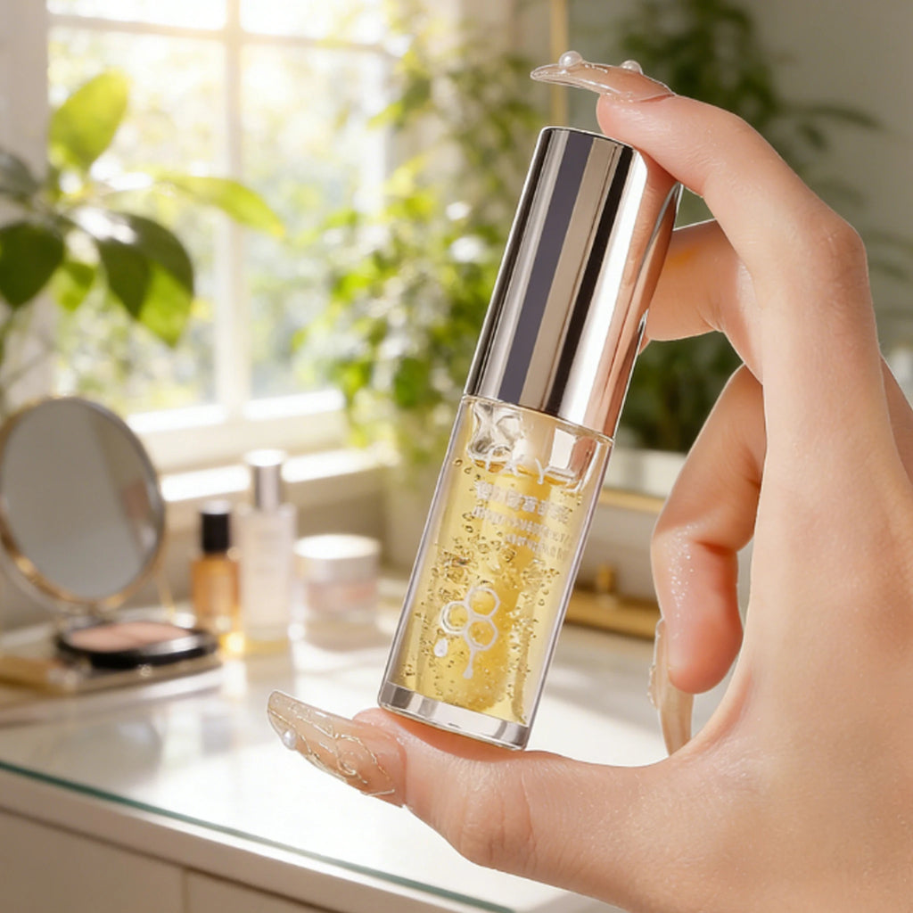 Fruit Pulp Moisturizing Lip Gloss Hydrating Tinted Lip Oil
