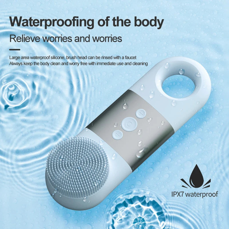 Hot and Cold Silicone Facial Cleansing Brush