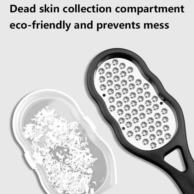 Professional Stainless Steel Foot File for Callus and Dead Skin Removal - 3