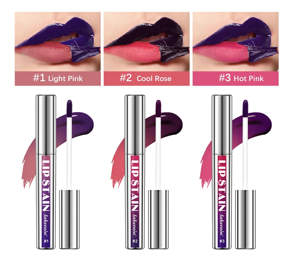 Waterproof Peel-Off Lip Stain for Long-Lasting Matte Color - 17