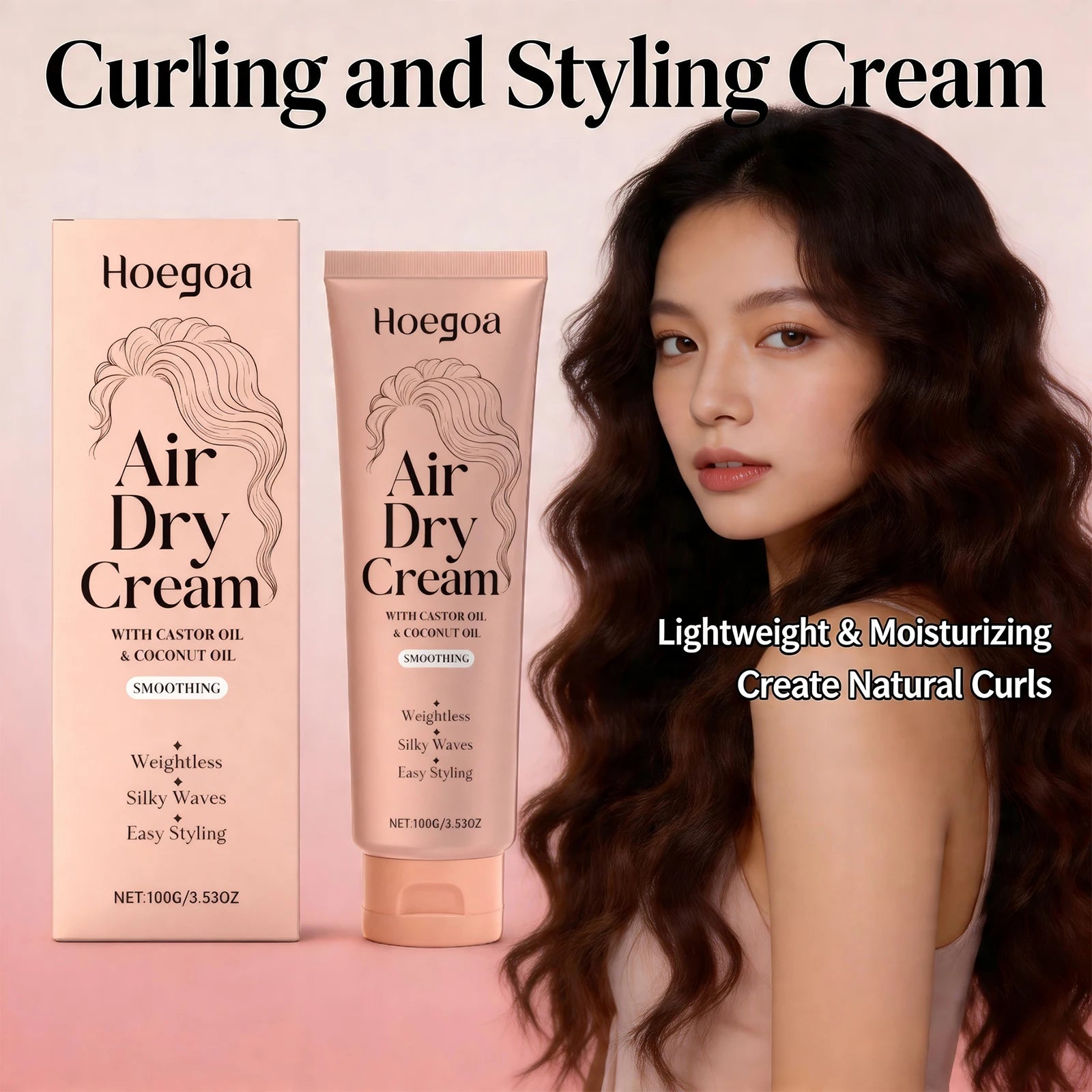 Hydrating Curl Defining Cream with Castor and Coconut Oil - 5