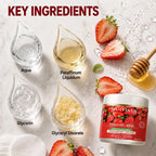 YUITIKUE Strawberry Hair Removal Cream Gentle Body Depilatory 60g