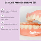 Temporary Silicone Denture Reliner Kit for Comfort Fit