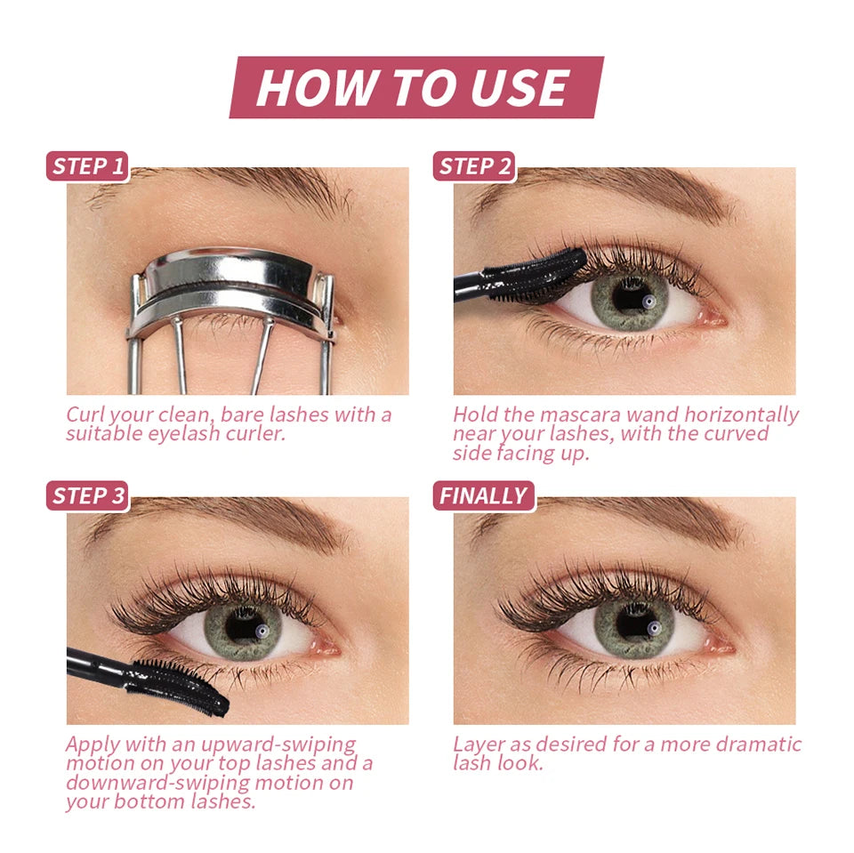 Lengthening Mascara and Lash Primer Set for Voluminous Lashes - 32